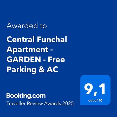 Central Funchal Apartment - Garden - Free Parking & Ac Ngoại thất bức ảnh